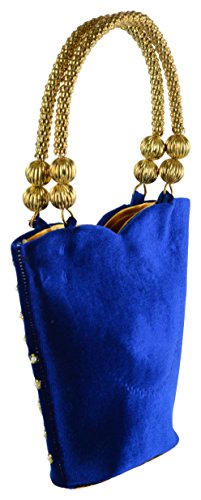 Image of TOOBA Handicraft Women's Clutch Bag Purse | Embellished Design Bag, Bridal Purse & Party Handbag Designer- Wedding & Special Occasion Clutch