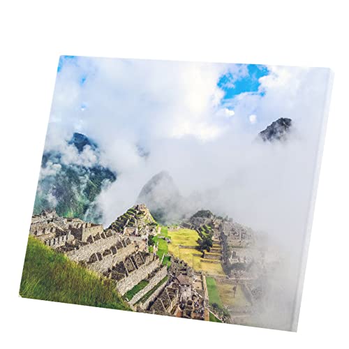 Tableau Machu Picchu Toile Imprimée 71x60 Cité Inca Pérou