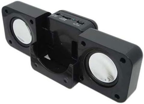 Sony Walkman NWZ-S544 / NWZ-S545 Series Black Travel Size Folding Foldable Multimedia Stereo Speaker