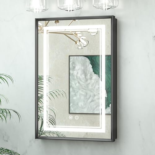 TokeShimi 16x24 Led Medicine Cabinet
