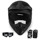 Youth Kids Dirt Bike Helmet for Boys & Girls,F001 Full Face Motorcycle Helmet for...