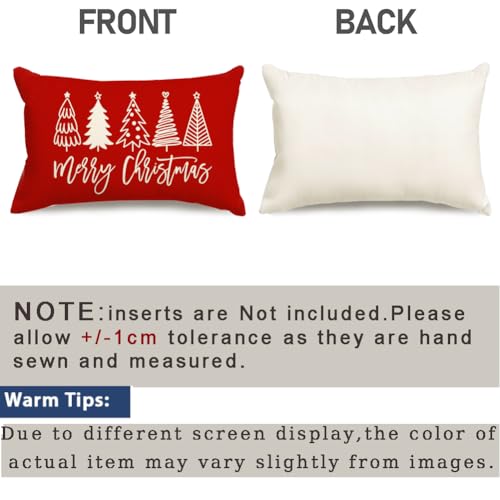 RABUSOFA Christmas Pillow Covers - Festive Holiday Decor - Image 6