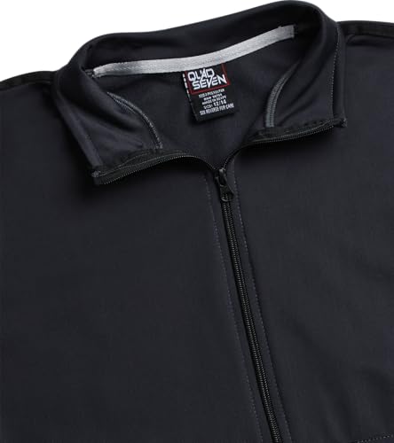 Quad Seven Boys' Tricot Jogger Set - 4 Piece Active Performance Zip-Up Tracksuit Set (Size: 8-18)2