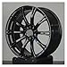 ATATQR 1pcs 18/19/20inch Aluminum alloy car wheels Compatible for AUDI A3/Q5/Q7/A8/A4/A5/A6/A7/Q8/RS/S/GTI/golf RIMS/(Gloss Black-MAT,20in.)