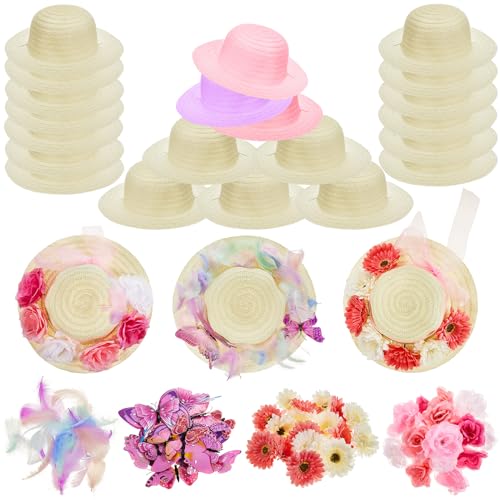 Hotop Diy Tea Party Hats For Girls