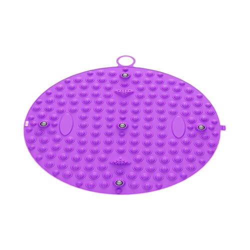 Estera de masaje plantar: estera de acupresión, soporte de relajación | Estimulando el cojín sin deslizamiento elástico para pies cansados, accesorio de bienestar para promover la relajación,