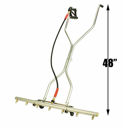 Erie Tools 39\" Surface Cleaner Water Broom for Hot and Cold Water Pressure Washer 7 Nozzles Gun Wand Hose Coupler