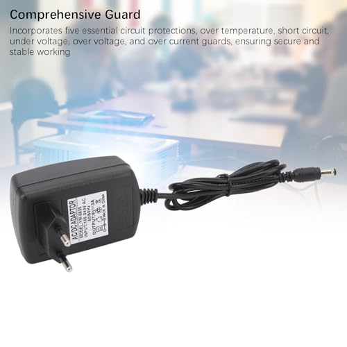Adaptador de corriente 6V para iluminación LED doméstica y consolas con clavija de 5,5x2,5mm 2