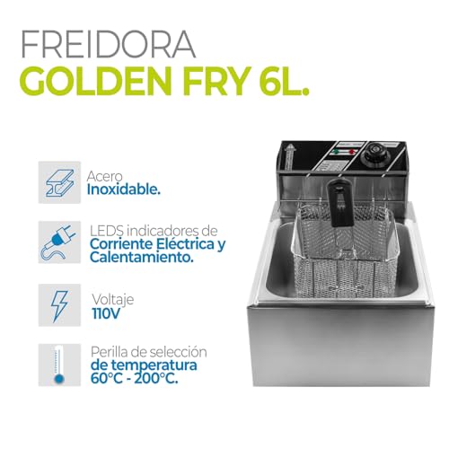 Catálogo de Freidora para Papas los mejores 5. 8 Imagen adicional