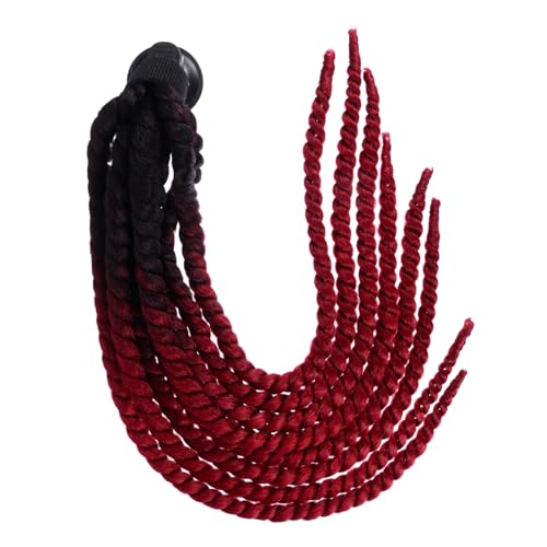 Dreadlocks pour Casque Moto Tresse PU pour Personnaliser Votre Coque