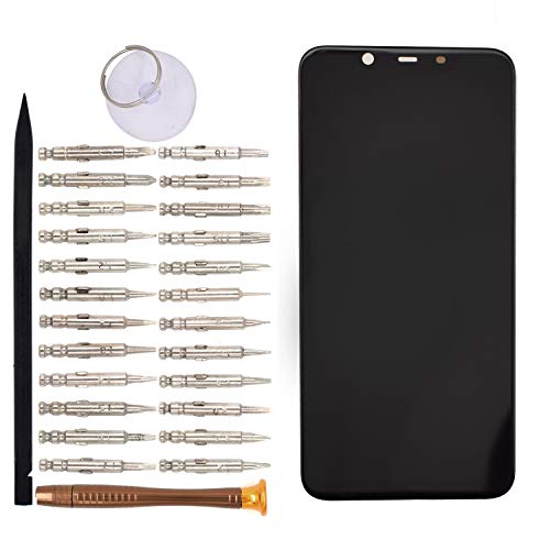 Image of LCD Touch Digitizer Screen Assembly for Nokia 8.1 Black