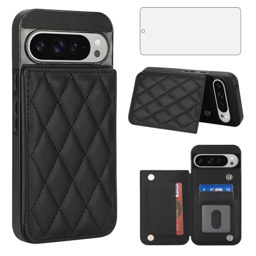 Étui Google Pixel 10 Pro avec porte-carte RFID et protection écran verre