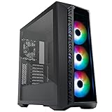 case cooler master masterbox lite 5 rgb nero PANNELLO LATERALE IN VETRO TEMPERATO: Sistemi Premium installabili, accessibili e visibili grazie il pannello laterale in vetro temperato, può essere rimosso senza attrezzi (si puo' utilizzare una vite aggiuntiva per fissare ulteriormente il pannello)