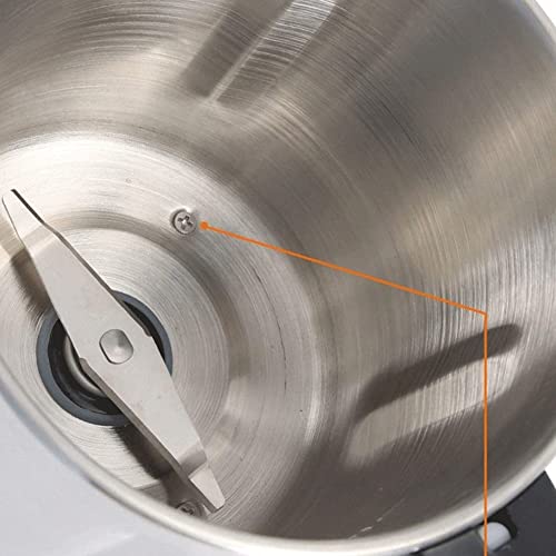 MDHDGAO Grinder de café eléctrico portátil de 400W, Amoladora de Gran Capacidad, Granos de café recién molidos y… - Imagen 6