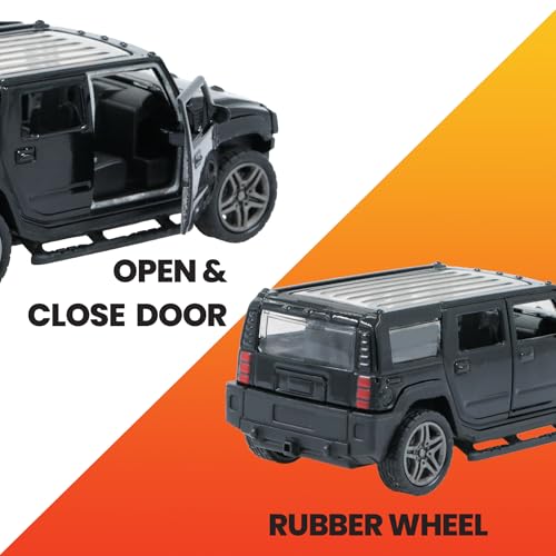 Image of GENIE'S TOY BUS 1:32 Scale Pullback Die Cast Jeep I Premium Alloy Metal Diecast Jeep I Diecast Metal Pullback Jeep for 3+ Year Kids
