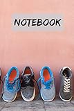 fila boots herren grunge mid  Notebook Trainers against wall/ Journal Diary Notepad.: 6x9\