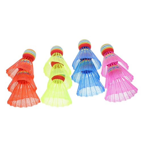 Gogogmee High Speed Badminton Training Balls 12 Pack Replacement Shuttlecocks for Play