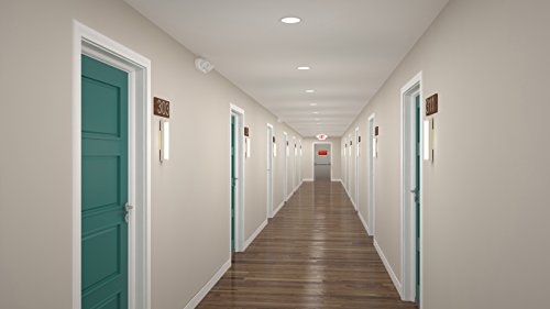 Lithonia Lighting Contemporary Square 3K Led Vanity Light, 2-Foot, Brushed Nickel #TOP5