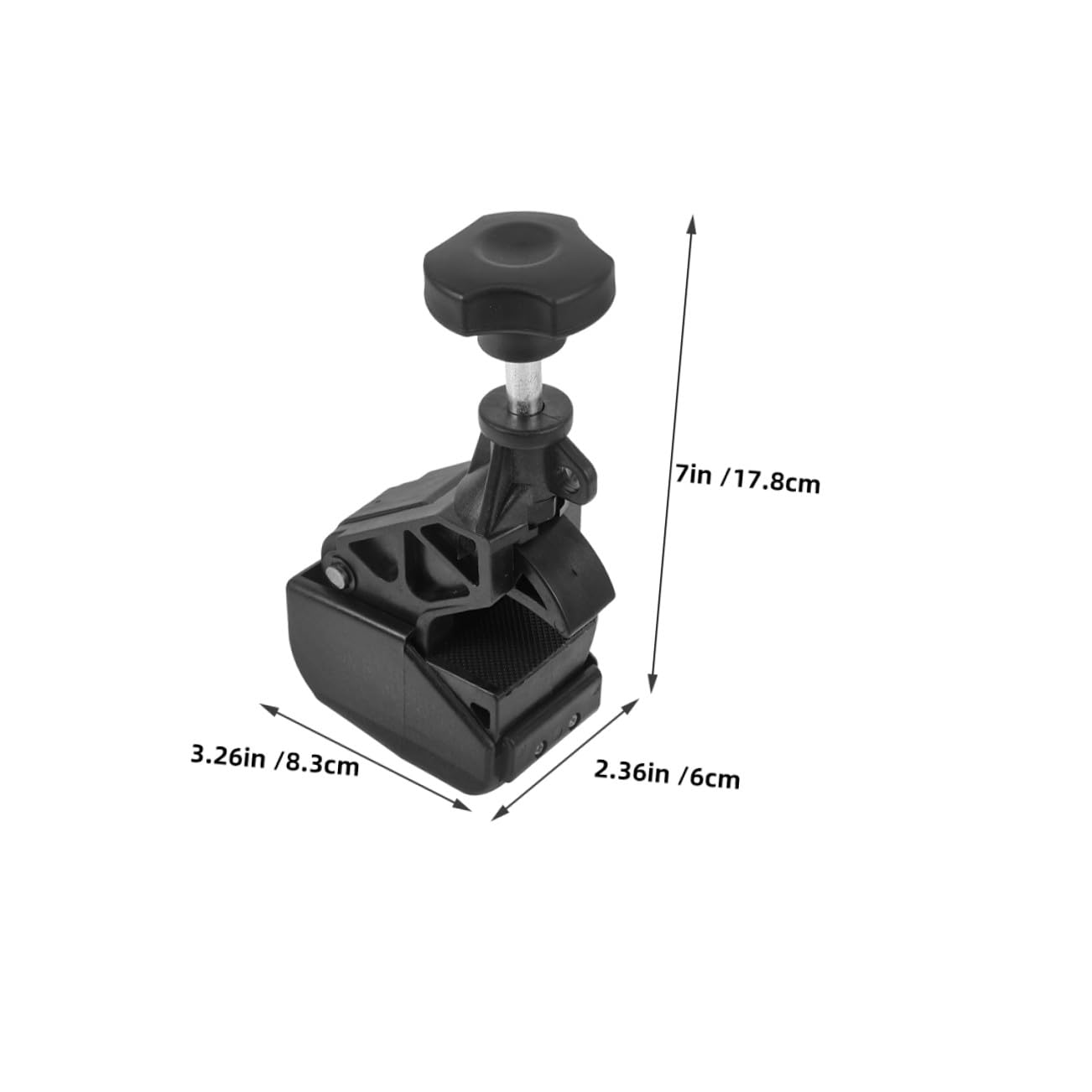 Kit Cambio Pneumatici 2 Pezzi in Plastica Nero per Auto | Smontagomme Manuale, Uso Officina o Interventi Mobili, Formato Compatto e Leggero