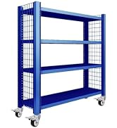 Amazon｜Jiza スチールラック 倉庫収納ラック 業務用メタルラック 棚 4