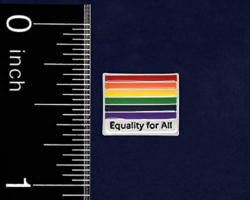 Image of Fundraising For A Cause | LGBTQ Equality for All Rainbow Pins - Pride Pins for Men & Women