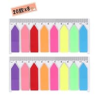 Amazon.co.jp: Jimjis ふせん 矢印 付箋 強粘着 ふせん フィルム 透明