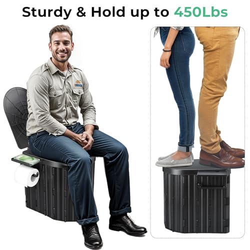 Sckee Portable Folding Camping Toilet