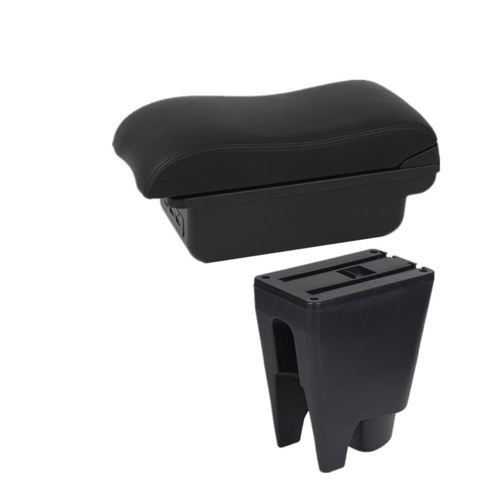 Yulegudi B2 Black Line 3Usb Car Armrests For Peugeot 107 Car Armrest Box