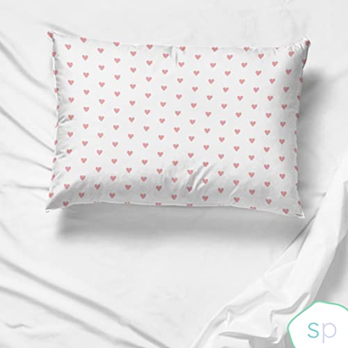 Saturday Park Pink Hearts 1 Pack Reversible Pillowcase thumb #4