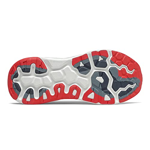 New Balance New Balance Men's Fresh Foam More V3 Running Shoe, Ocean Grey/Velocity Red/Eclipse, 10.5 XW US