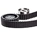uxcell HTD5M-290 Rubber Timing Belt 58 Teeth Closed Loop Pulley Timing Belt 15mm Width, 290mm Pitch Length Synchronous Belt