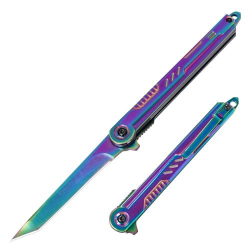 FUNBRO Rainbow Pocket Knife