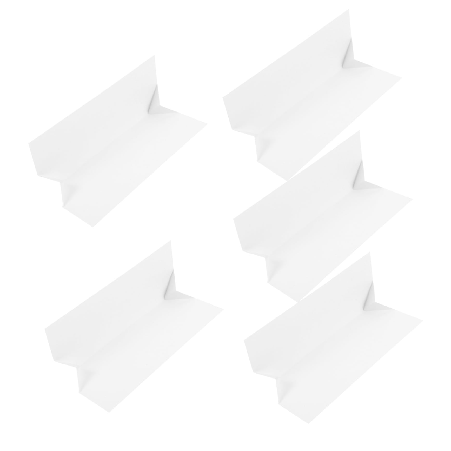 ULDIGI 5pcs Jewelry Identification Tray Gem Paper Diamond Paper Tools Slot for Contrast and Diamond Assessment