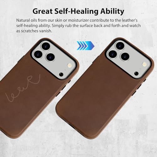 Belemay Crazy Horse Leather Case
