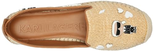 Image of Karl Lagerfeld Women's Michaela Slip on Espadrille Sandal with Pins