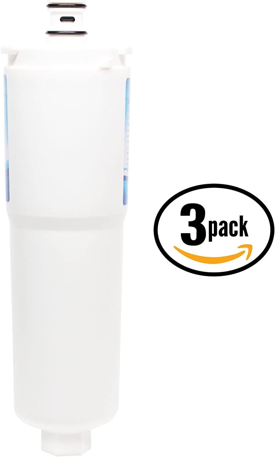 Denali Pure 3-Pack Replacement for Bosch Evolution 500 Series B20CS50SN Refrigerator Water Filter - Compatible with Bosch 640565, CS-52 Fridge Water Filter Cartridge