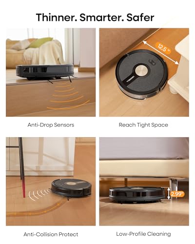 Robot Vacuum with Self-Emptying Station