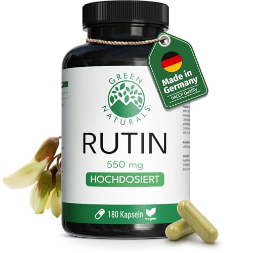 Green Naturals Rutin Hochdosiert: 500 mg 180 Kapseln