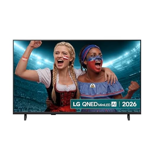 LG QNED MiniLED AI QNED70 43-inch 4K Smart TV - 43QNED70B6C (α7 AI Processor 4K Gen9, 60Hz, HDR10, FILMMAKER MODE™, Google Cast, Apple AirPlay 2) [Model year 2026]