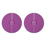 2 alfombrillas antideslizantes de silicona de grado alimenticio para repostería y decoración de pasteles, utensilios de cocina, almohadilla de silicona