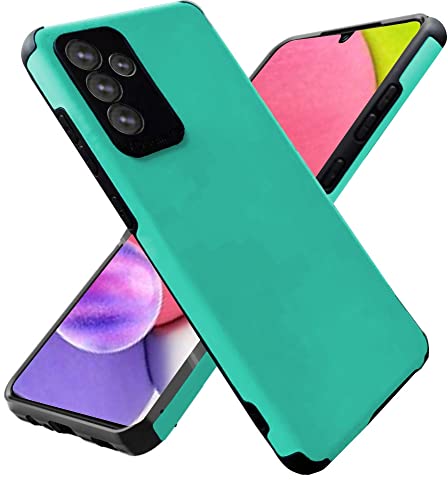 Folmecket Samsung galaxy A03S Phone Case, Shock-Absorption Flexible TPU Rubber Protective Cell Phone Cover for Galaxy A03S Phone case 6.5" (A03S Sea Blue)