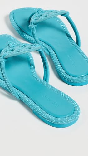 Image of Tory Burch Women's Miller Knotted Pave Sandals