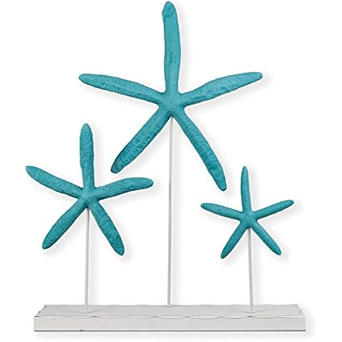SAILINGSTORY Starfish Decor Coastal Beach Decorations for Home Beach Bathroom Decor Nautical Ocean Décor Small Cover