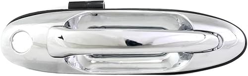 Para Toyota Sequoia 2001-2007 Manija De Puerta Exterior Delantera, Lado Del Pasajero Cromo Con Llave Orificio Recorte LimitedSR5