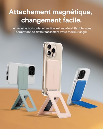 Support Téléphone Portable Multifonctionnel Réglable Magsafe pour Meeting