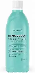 Farmax Removedor Esmalte Sem Acetona Argan 500 Ml