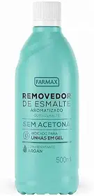 Farmax Removedor Esmalte Sem Acetona Argan 500 Ml