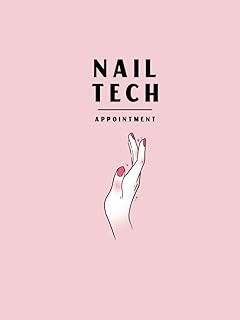 Nail Tech Appointment Book 2023: Daily appointment 8AM to 10PM with 30 minutes Increments, Weekly planner on a 2-page layout Monday-Sunday, Perfect for Business, Size 8.25"x11", 52 Weeks, 120 Pages.
