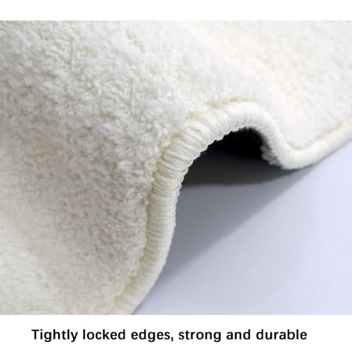 Tapis de sol doux lavable et antidérapant au design moderne asymétrique - 5