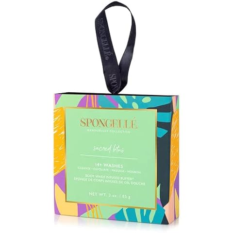 SPONGELLÉ Wanderlust Collection Body Wash Infused Buffers, Sacred Lotus (SP1189) Cover